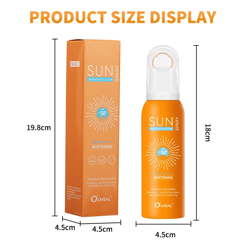 150ml Sunscreen Spray Anti-aging