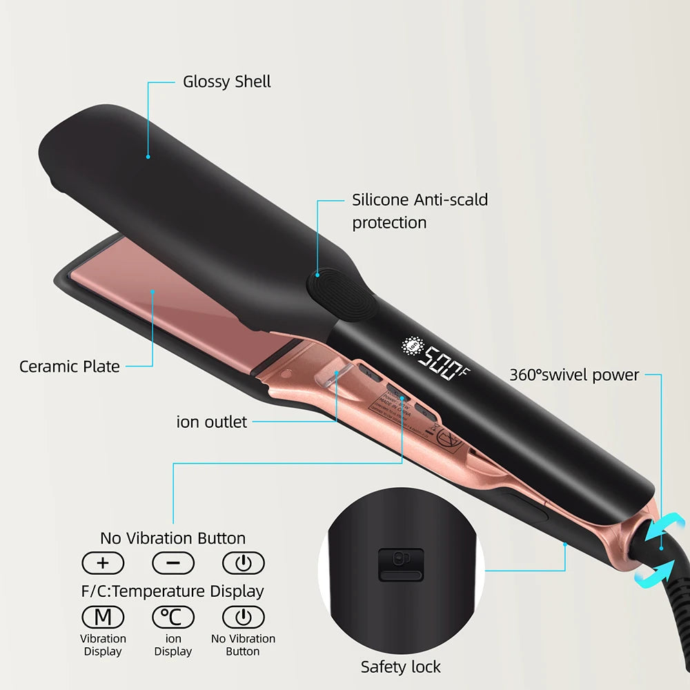 ProSmooth 500°F Plasma Hair Straightener"