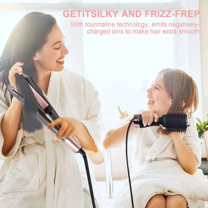 2-in-1 Hair Curler & Straightener