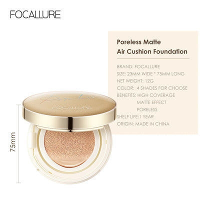 FOCALLURE Air Cushion Poreless BB Cream