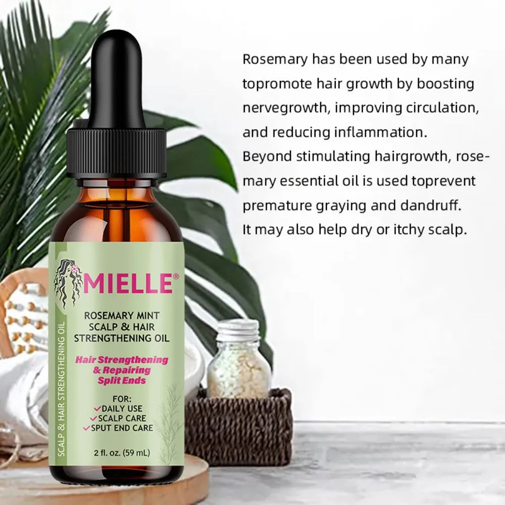 "Rosemary Mint Hair Growth Oil