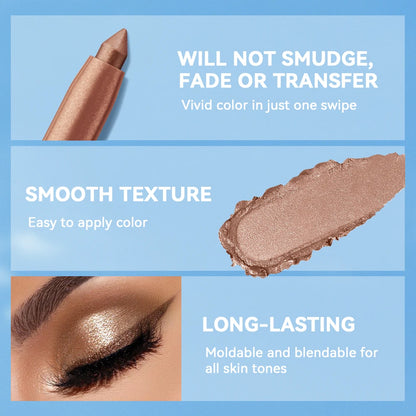Bronze Eye Shadow Stick – Waterproof, Long-Lasting & Shimmer Highlighter for Eyes