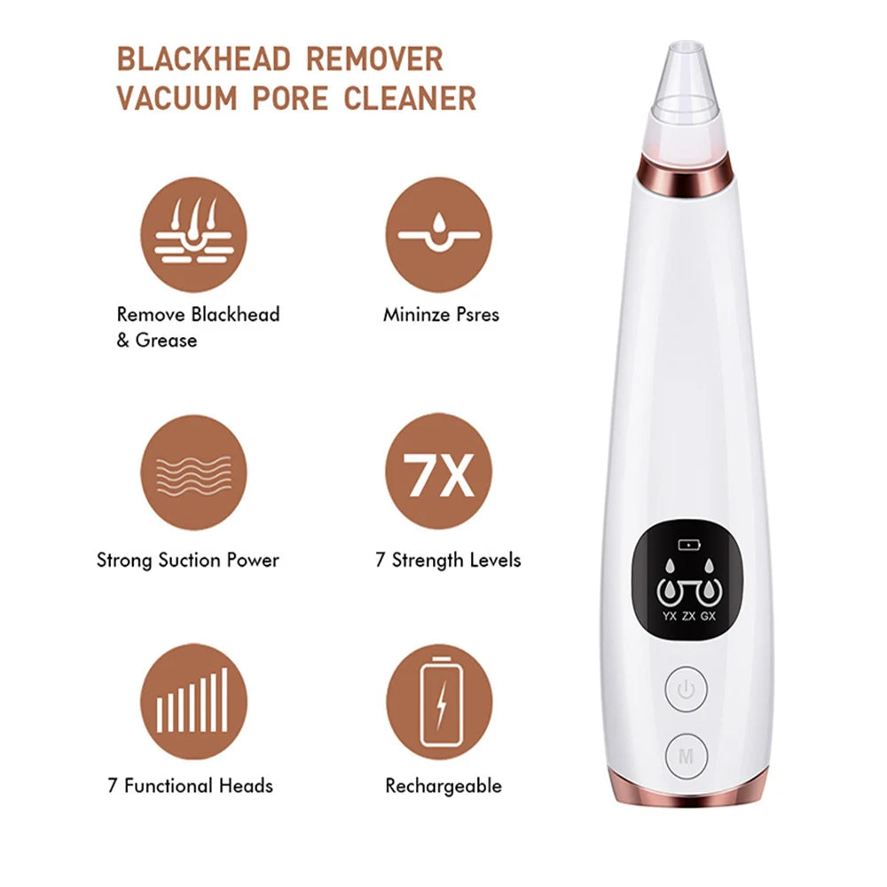 Revolutionary Electric Blackhead Remover – Deep Cleansing for Flawless Skin!"