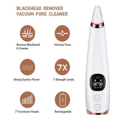 Revolutionary Electric Blackhead Remover – Deep Cleansing for Flawless Skin!"