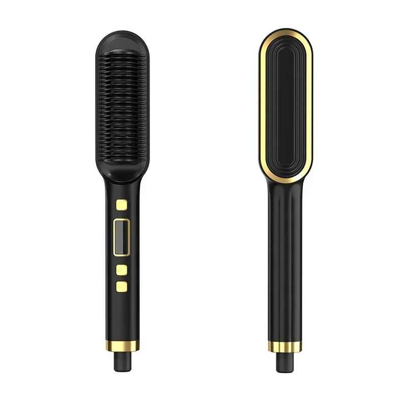 Thermostatic Hair Straightener Comb - 5 Temperature