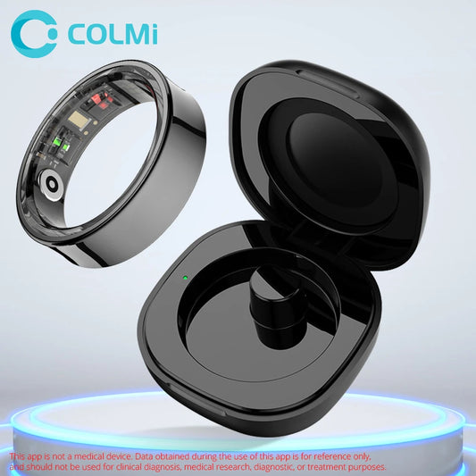 COLMI R09 Smart Ring For Men Women, Heart Rate Blood Oxygen Monitoring,