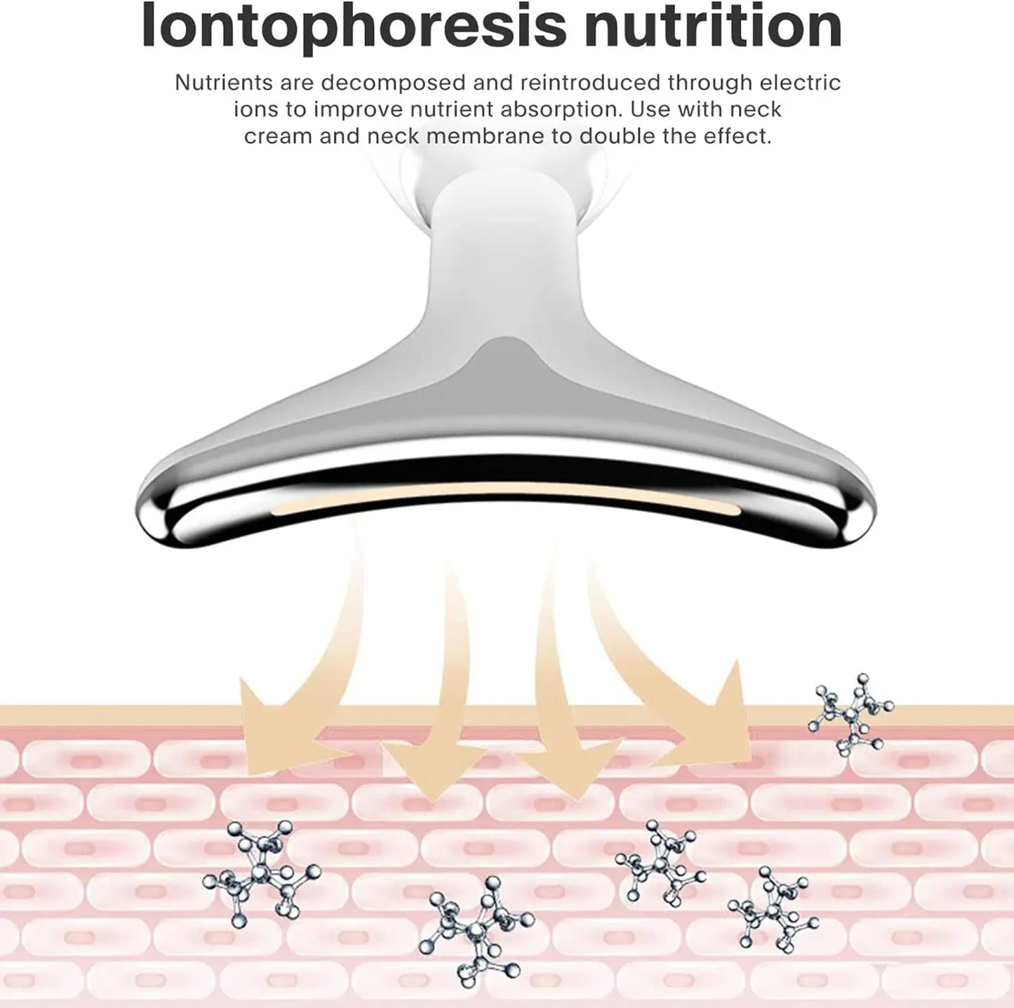 USB Face Massager with EMS & Photon Therapy – Facial Lifting and Neck Tightening Device