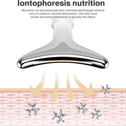 USB Face Massager with EMS & Photon Therapy – Facial Lifting and Neck Tightening Device