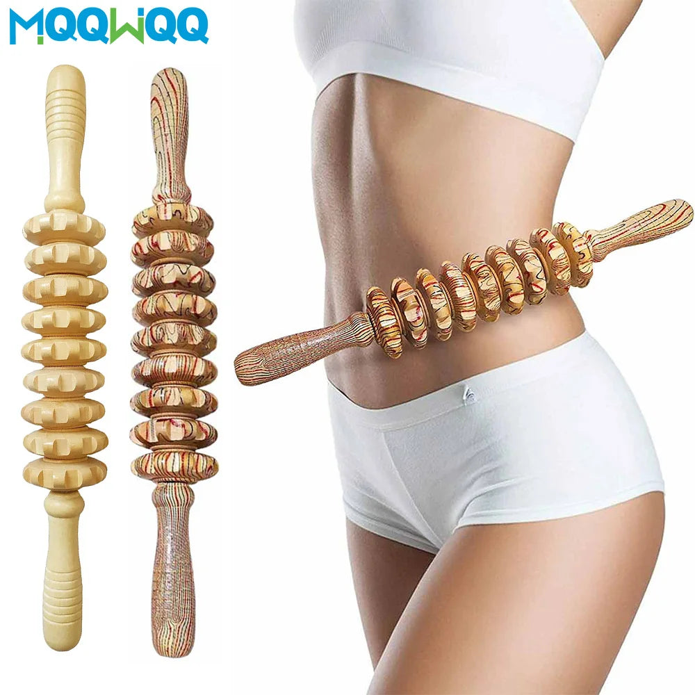 Rollers Wooden Massager