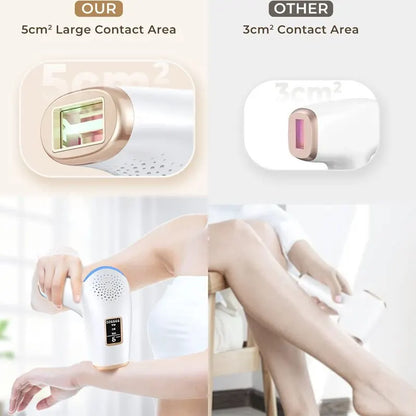 Hair Removal Device Flashes: 3-in