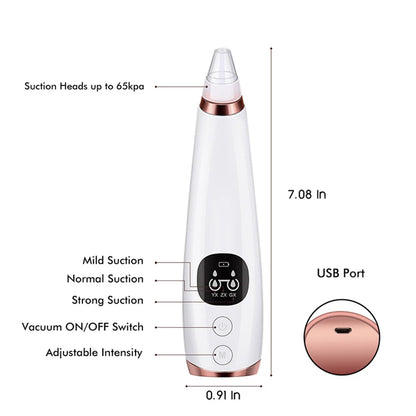 Revolutionary Electric Blackhead Remover – Deep Cleansing for Flawless Skin!"