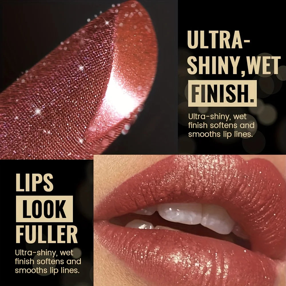 Metallic Shimmer Lipstick – Pearly Metallic Lipstick