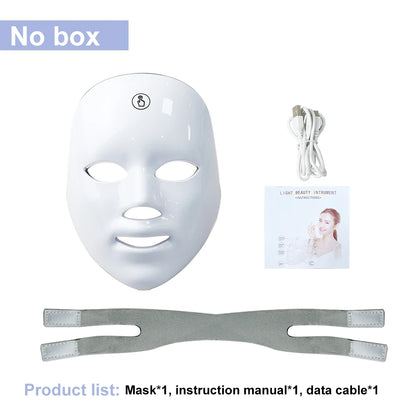 7-Color LED Facial Mask – Skin Rejuvenation