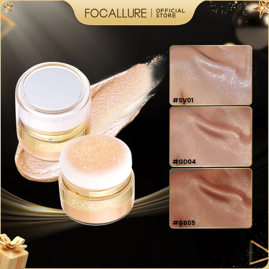 FOCALLURE Glitter Bronzers Highlighter Powder