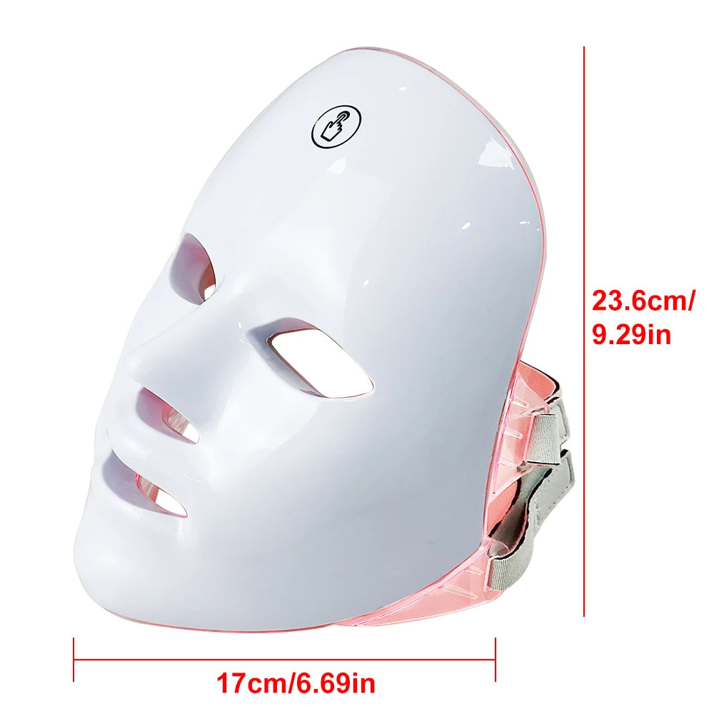 7-Color LED Facial Mask – Skin Rejuvenation