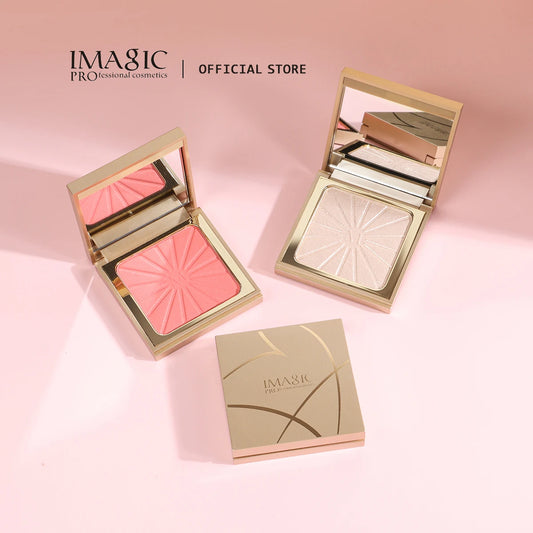 Brightening Highlighter&Cheek Blush Palette Professional