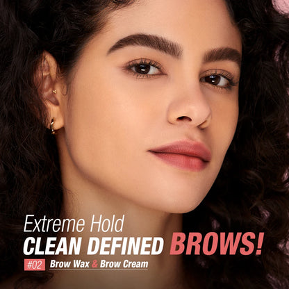 2-in-1 Eyebrow Pomade & Gel – Creamy Texture, Waterproof & Long-Lasting Finish