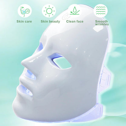 7-Color LED Facial Mask – Skin Rejuvenation