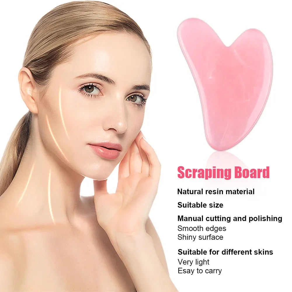 Y-Shaped 3D Face & Body Roller + Gua Sha Scraper – Skin Lifting and Muscle Relaxation Tool