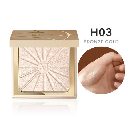 Brightening Highlighter&Cheek Blush Palette Professional