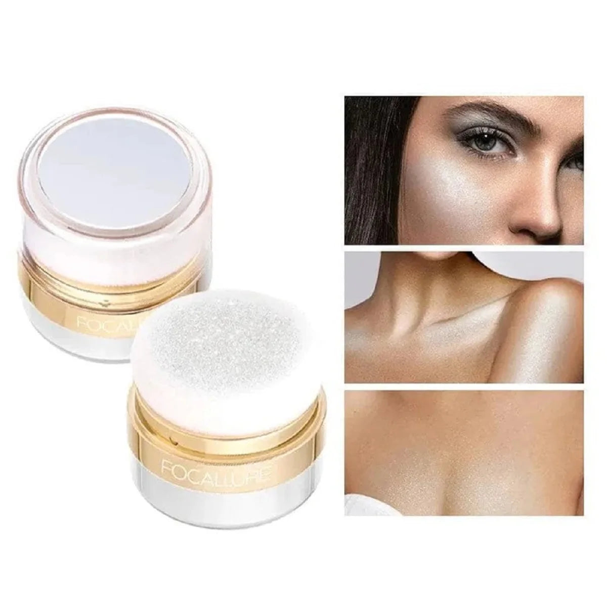 FOCALLURE Glitter Bronzers Highlighter Powder