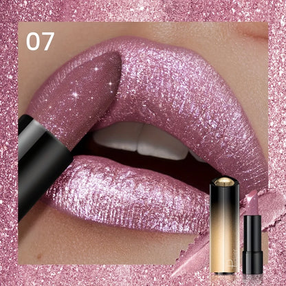 Metallic Shimmer Lipstick – Pearly Metallic Lipstick