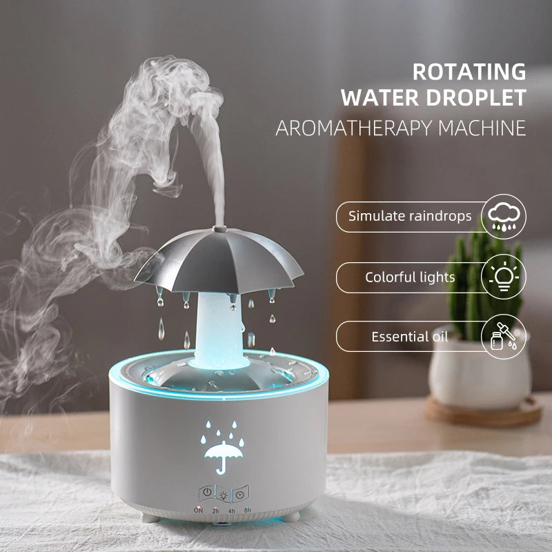 Rotating Raindrop Aromatherapy Machine