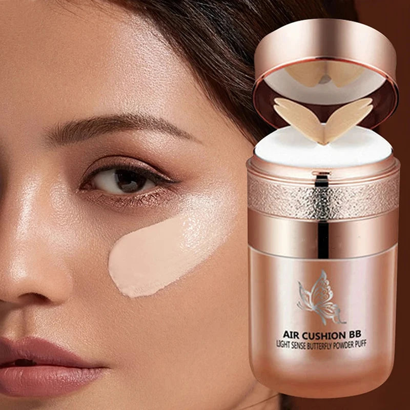 "Air Cushion BB Cream Butterfly: Base Hidratante 6 em 1