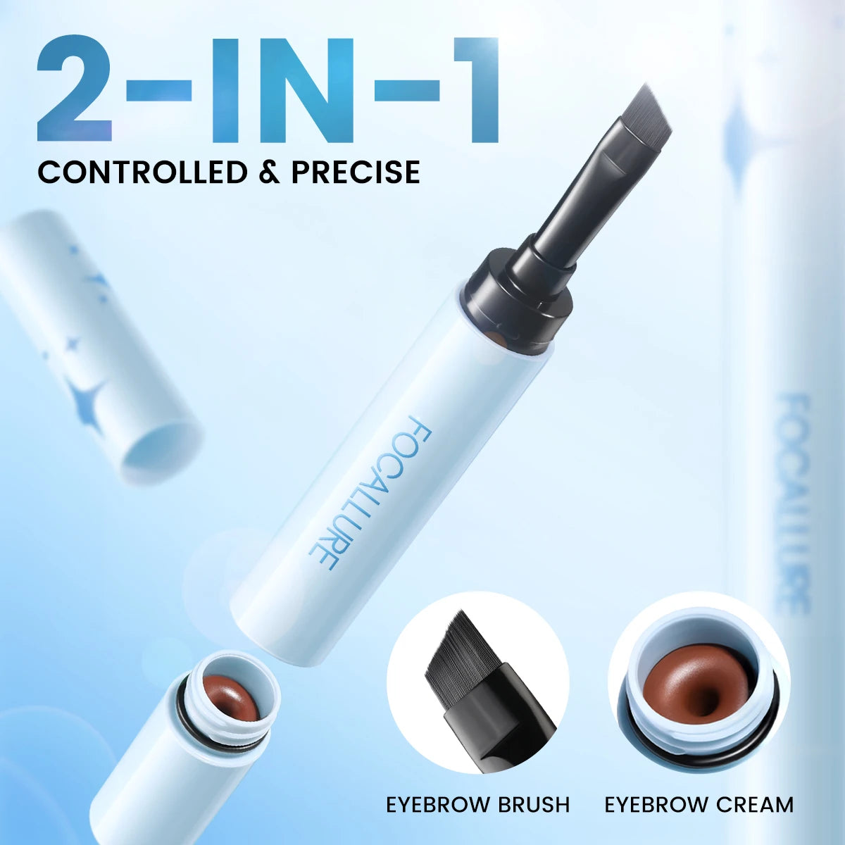 3D Eyebrow Gel Cream 2 In