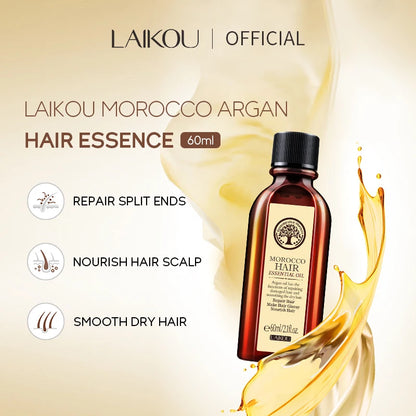 LAIKOU 60ml Pure Morocco Hair Essential Oil Argan