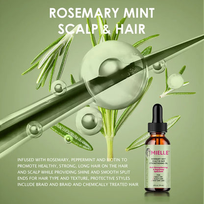 "Rosemary Mint Hair Growth Oil