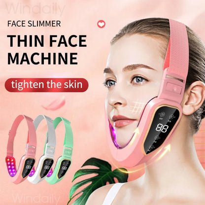 "6-in-1 Facial Lifting Device: LED Photon Therapy