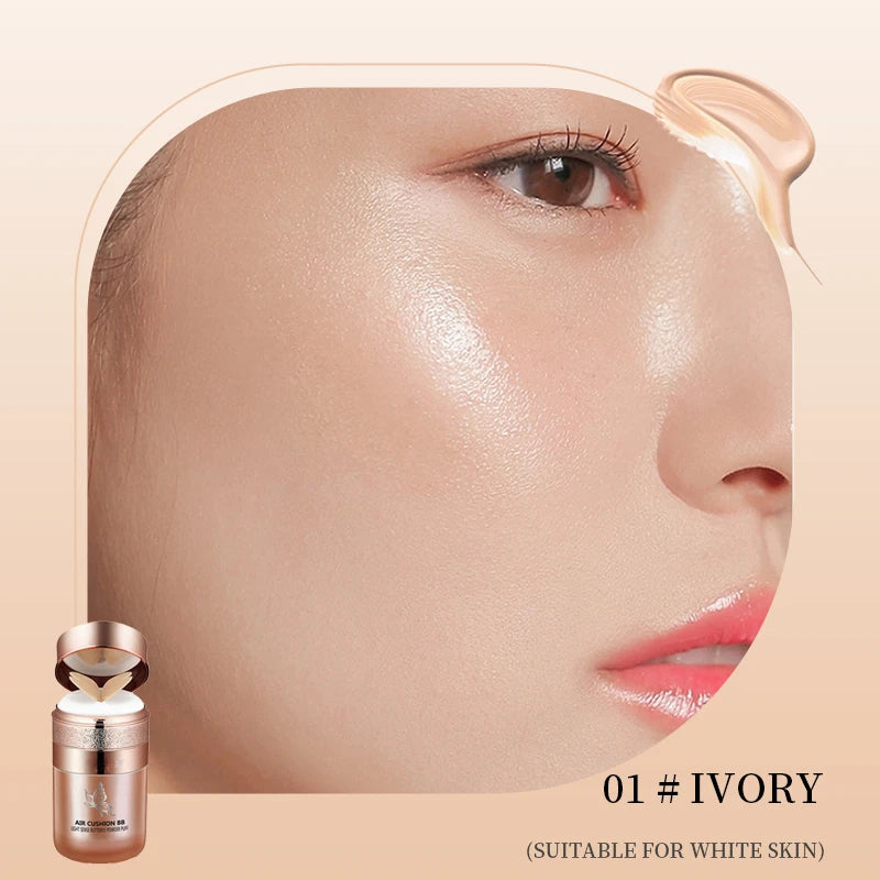 "Air Cushion BB Cream Butterfly: Base Hidratante 6 em 1