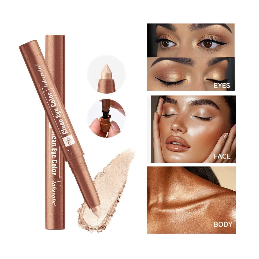 Bronze Eye Shadow Stick – Waterproof, Long-Lasting & Shimmer Highlighter for Eyes