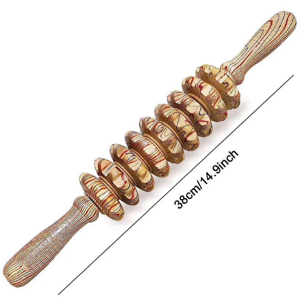 Rollers Wooden Massager