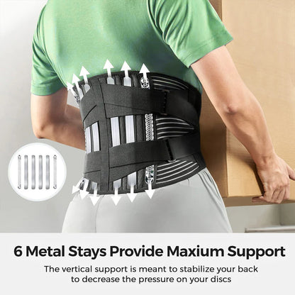 Back Braces Waist Belt Men Women