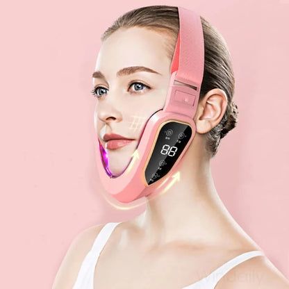 "6-in-1 Facial Lifting Device: LED Photon Therapy