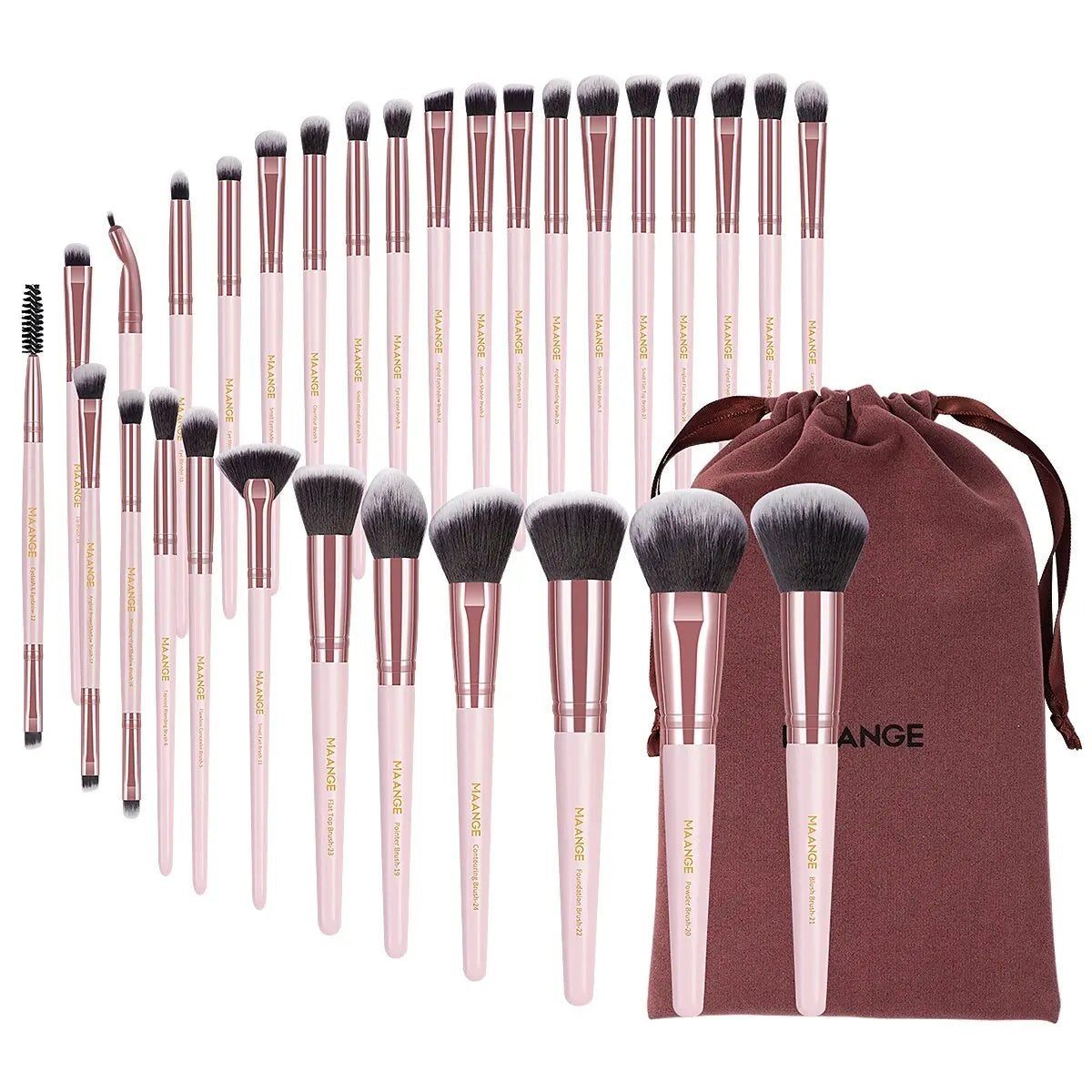 "MAANGE 30pcs Professional Makeup Brush Set