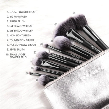 6/10 Pcs Soft Makeup Brushes