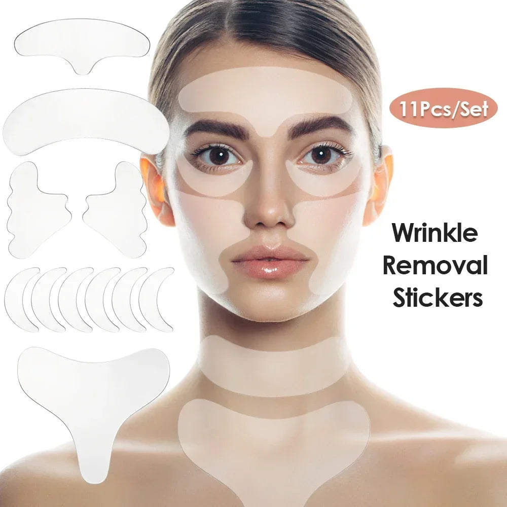 Reusable Silicone Wrinkle Removal Sticker