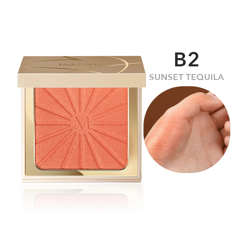 Brightening Highlighter&Cheek Blush Palette Professional